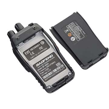 Baofeng Walkie Talkies bf-888s Two-Way Radios Long Range Rechargeable Interphone for Adults Professional Handheld UHF Communicator 6 Pack Walky Talky Set with Earpiece,Li-ion Battery and Charger