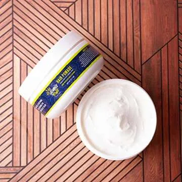 YOUNG KING HAIR CARE Kids Pomade for Boys | Tame Flyaways and Sculpt Natural Curls | Plant-Based and Harm-Free | 4 oz