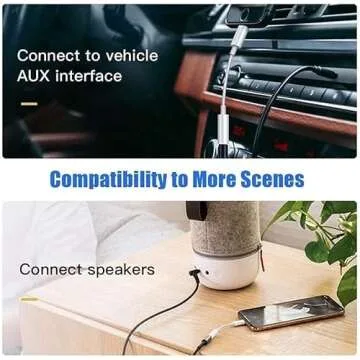 2 Pack Headphones Adapter, Lightning to 3.5 mm Headphone/Earphone Jack Audio Aux Adapter Dongle Compatible with iPhone 14 13 12 11 Pro XR XS Max X 8 7 6s Plus