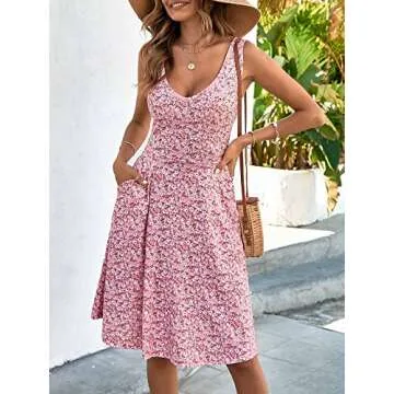 HUHOT Summer Wedding Guest Dress for Women 2024