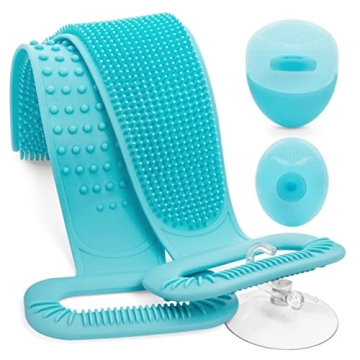 Silicone Back Scrubber for Gentle Clean & Exfoliation