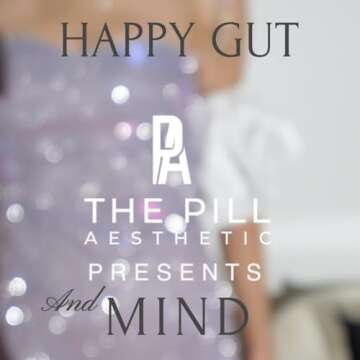 Gold Aesthetic Metal Pill Case Social Media Approved- for Home, Work, Nightstand, Travel, Diaper Bag, Vitamins, Medications, Bloat Pills, Probiotics, Melatonin, Small Daily Pill Case, Unisex