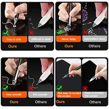 Penyeah 4-in-1 Stylus Pen for Touchscreens, Universal & Precise