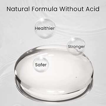 MAYCHAO 15ML Builder Nail Gel 5 in 1 Clear Builder Strengthener Gel Nail Polish for Nail Extension, Hard Gel Builder Base Gel Rhinestone for Valtines Home Manicure, 0.5 OZ