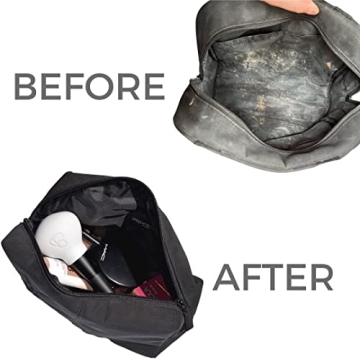 Silicone Makeup Brush Covers for Travel - 2 Pack Pink & White