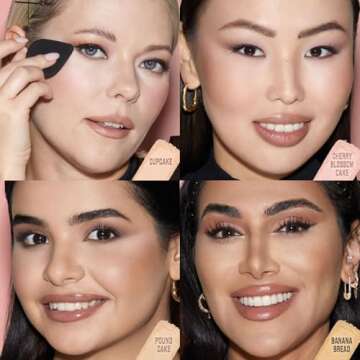 HUDA BEAUTY Easy Bake and Snatch Pressed Talc-Free Brightening and Setting Powder Cherry Blossom