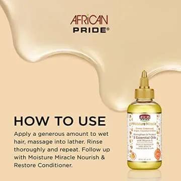 African Pride Aloe & Coconut Pre-Shampoo for Natural Hair