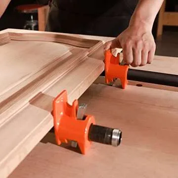 PONY 2-Pack Wood Clamps for 3/4 Inch Black Pipe