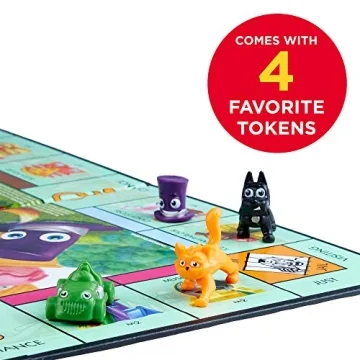 Monopoly Junior Board Game | Family Games for Preschoolers| Ages 5 for Kids (Amazon Exclusive)