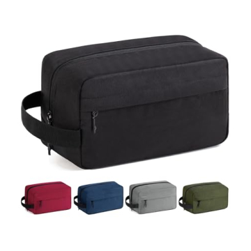 Vorspack Travel Toiletry Bag for Men - Hanging Toiletries Bag Water Resistant Dopp Kit Travel Bag fo...