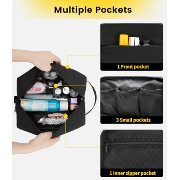 Vorspack Travel Toiletry Bag for Men - Stylish Dopp Kit