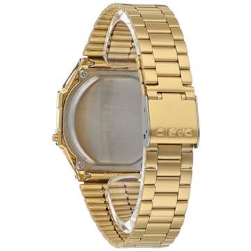 Casio Vintage Retro Gold Digital Unisex Watch