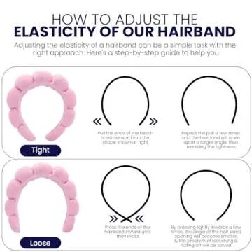 Cute Spa Headband for Makeup and Skincare Routine