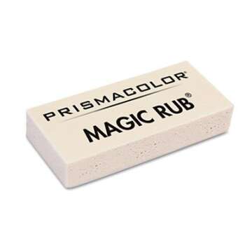 MAGIC RUB Art Eraser - Versatile, Non-Abrasive Vinyl for Artists