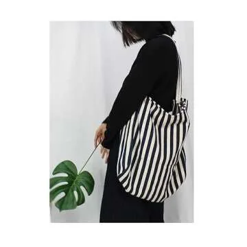 ELYEEBLEE Stylish Lightweight Canvas Tote Bags for All