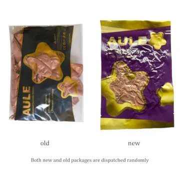 AULE 50 Pcs 12" Rose Gold Metallic Chrome Balloons