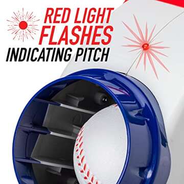 Franklin Sports Kids MLB Pitching Machine for Young Players
