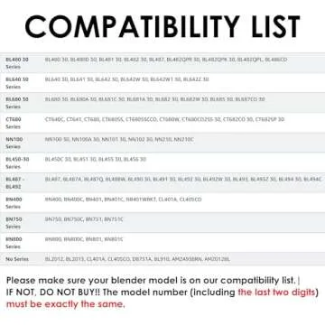 Revorit Blender Replacement Parts for Ninja, 2 24oz Cups with To-Go Lids, 7 Fins Extractor Blade, for Nutri Ninja Auto iQ BN801 BL480-30 BL640-30 BL642-30 NN100-30 BL2012 (2 Pack)