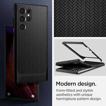 Spigen Neo Hybrid Designed for Galaxy S22 Ultra Case (2022) - Black