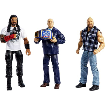 Elite WWE Action Figure 3-Pack with Championship Accessories