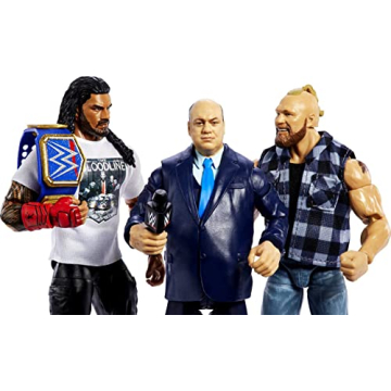 Elite WWE Action Figure 3-Pack with Championship Accessories