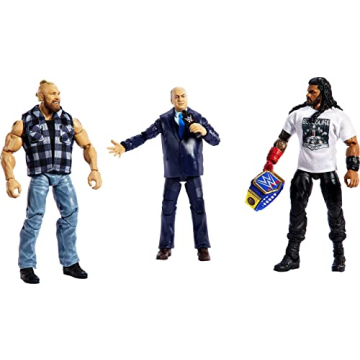 Elite WWE Action Figure 3-Pack with Championship Accessories