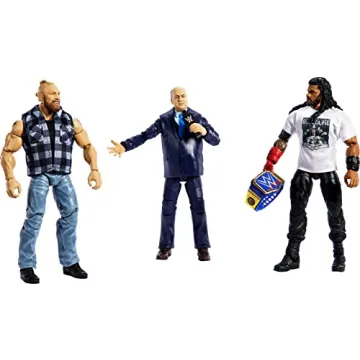 Elite WWE Action Figure 3-Pack with Championship Accessories