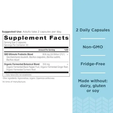 SBO Probiotics Ultimate by Ancient Nutrition - 50 Billion CFUs