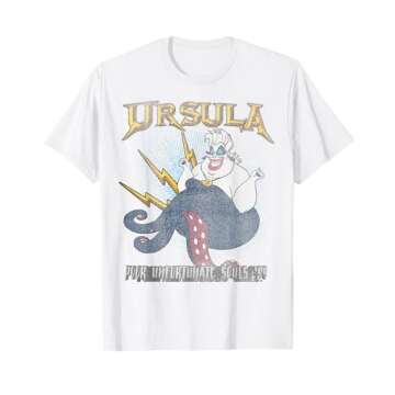 Disney Little Mermaid Ursula Quote Portrait Vintage T-Shirt