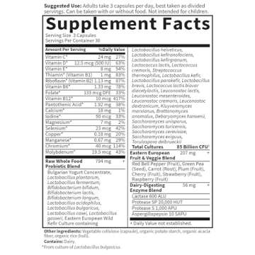 Garden of Life - RAW Probiotics Men - 90 Vegetarian Capsules