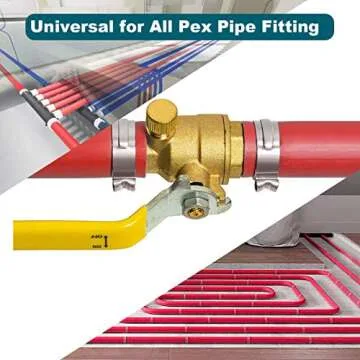 Buy LOKMAN PEX Cinch Clamps 50 Pack 1/2 Inch Quality