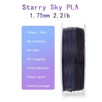 ZIRO Gradient Twinkling PLA Filament for Brilliant Art
