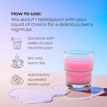 Wholier Night Minerals: Calming Sleep Drink with Magnesium