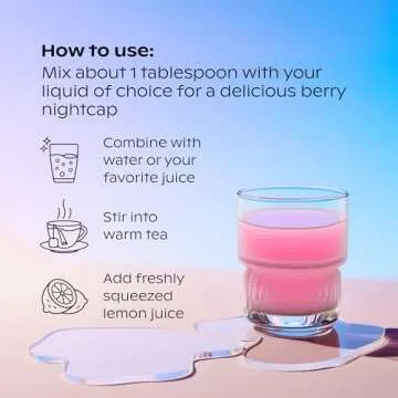 Wholier Night Minerals: Calming Sleep Drink with Magnesium