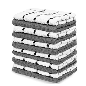 Zeppoli Classic Kitchen Towels - 12 Pack of Absorbent Essentials