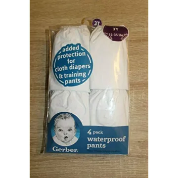 Gerber Plastic Pants for Toddler Potty Training, 3T