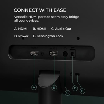AOC 24B2H2 24” Frameless Monitor - FHD, 100Hz, HDMI