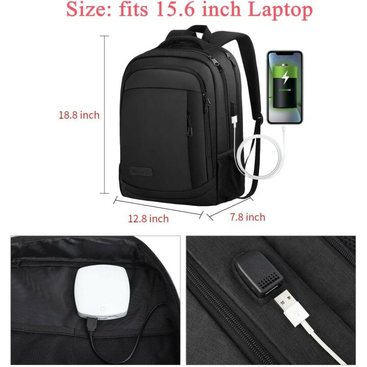 Monsdle Water Resistant Laptop Backpack for Students