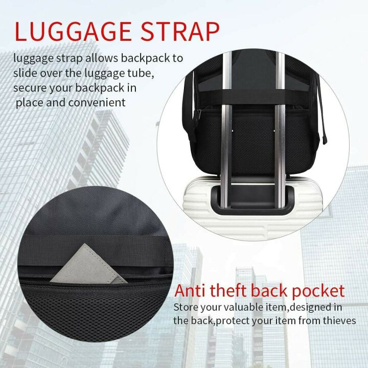 Monsdle Water Resistant Laptop Backpack for Students