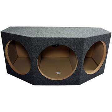 Harmony Audio Kicker Bundle C12 Comp Triple 12" Loaded Subwoofer 1800 Watt Sub Box Enclosure HA-A1500.1 Amplifier