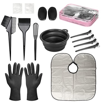 ROOHUA Hair Dye Supplies Kit with Tools for Home Use