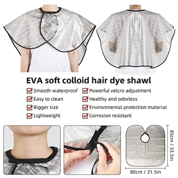 ROOHUA Hair Dye Supplies Kit with Tools for Home Use