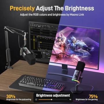 Dynamic USB/XLR Gaming Microphone with Software