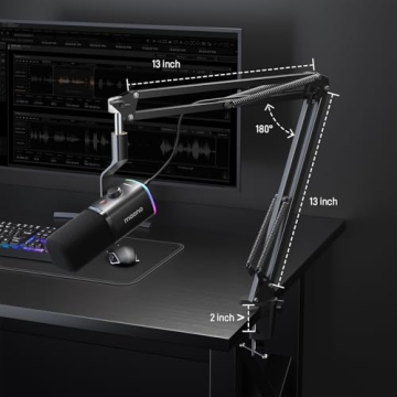 Dynamic USB/XLR Gaming Microphone with Software