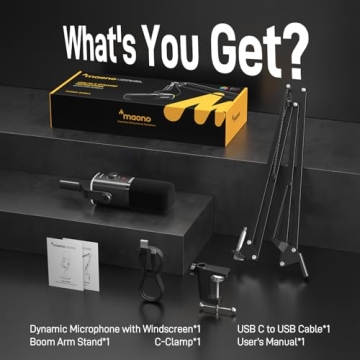 Dynamic USB/XLR Gaming Microphone with Software