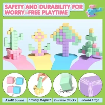 45PCS Magnetic Blocks - Creative Building Toy for Kids