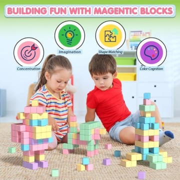 45PCS Magnetic Blocks - Creative Building Toy for Kids