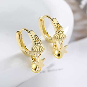 earrings Cute Animal Elephant Dangle 925 Sterling Silver Ear Buckle Hoop Earrings For Women Fashion Jewelry Popular Wedding Ceremony BY SGDFDJU (Gem Color : Maroon)