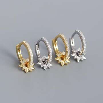 earrings Cute Animal Elephant Dangle 925 Sterling Silver Ear Buckle Hoop Earrings For Women Fashion Jewelry Popular Wedding Ceremony BY SGDFDJU (Gem Color : Maroon)