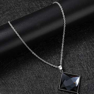 10 PCS Necklace Chains, Stainless Steel Cable Chain Necklace Silver Plated Bulk Necklace Extender for Jewelry Making DIY Supplies, 17.7 Inches (10)